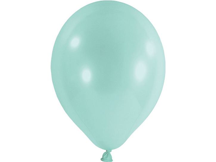 Luftballon metallic hellgrün mint 20 Stk.