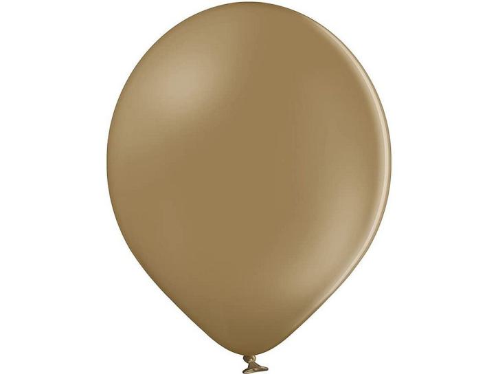 Luftballon metallic mandel capuccino 20 Stk.