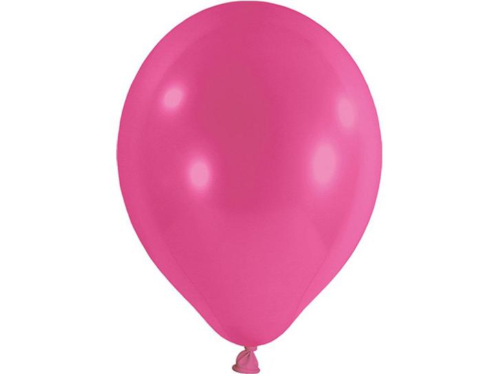 Luftballon metallic fuchsia pink  20 Stk.