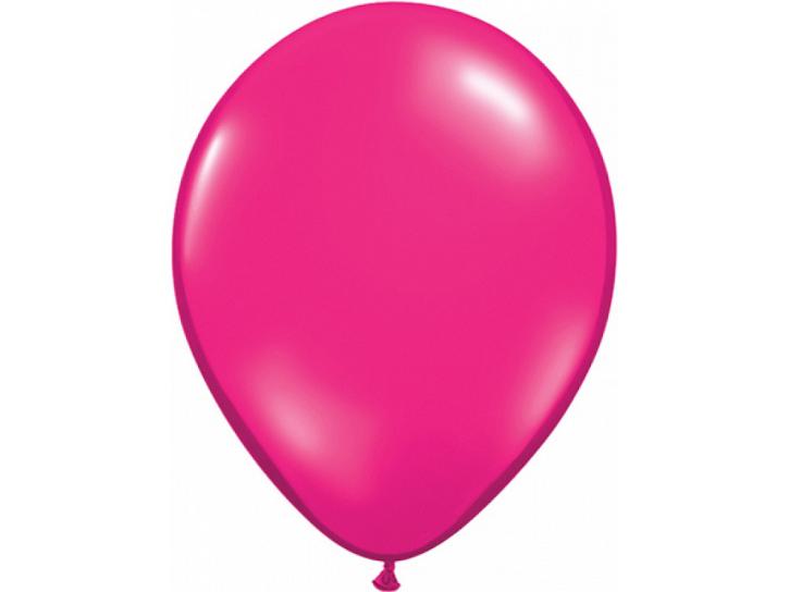 Luftballon Kristall fuchsia 20 Stk.