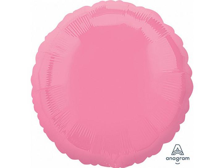 Folienballon Kreis Bubble pink 45cm