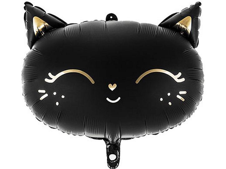 Folienballon Katze schwarz