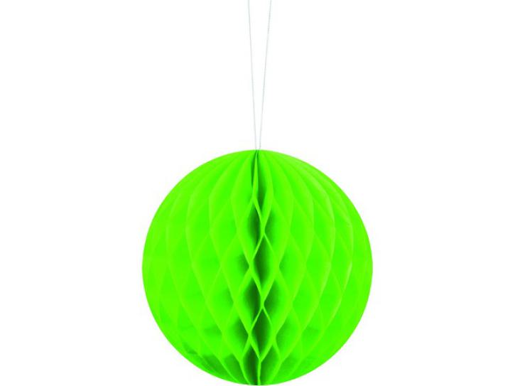 Wabenball mini apfelgrün 10cm