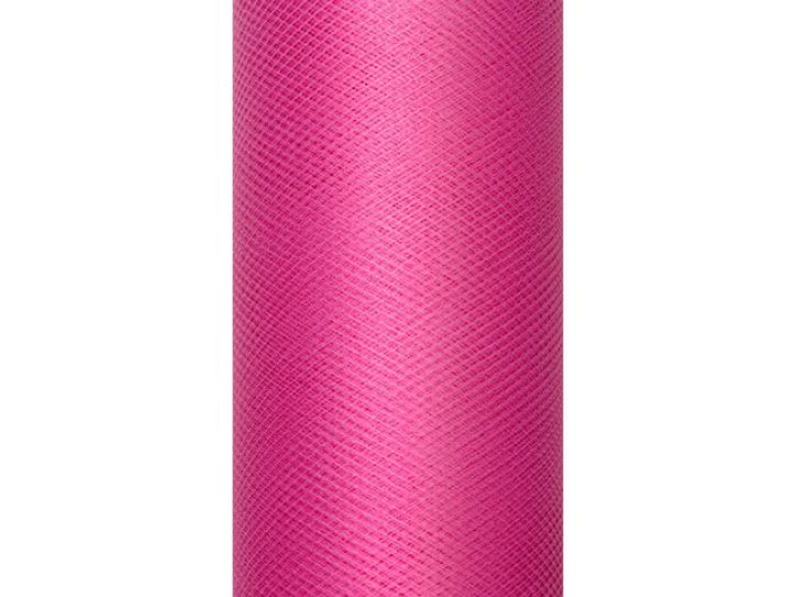 Tüll Tischläufer pink 9m