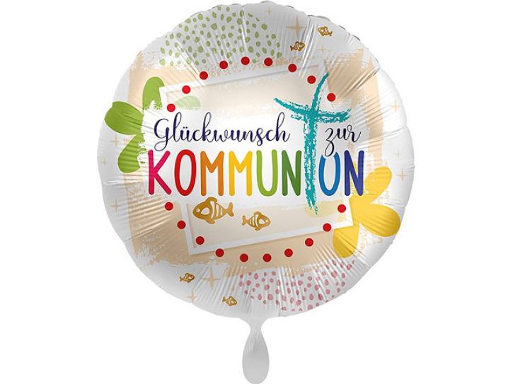 Folienballon Kommunion Glückwunsch