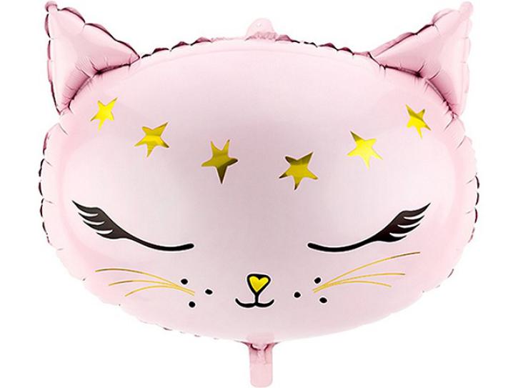 Folienballon Glossy Cat 50 x 40 cm