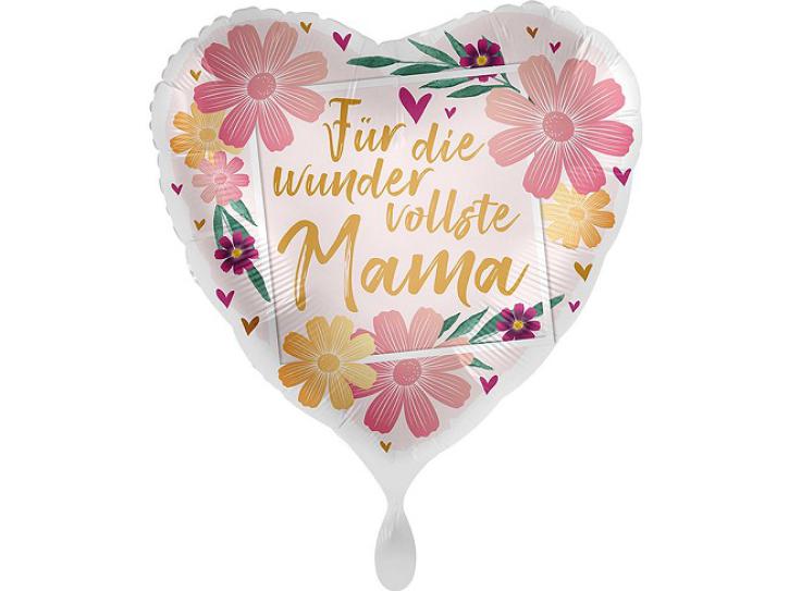 Folienballon Für die wundervollste Mama