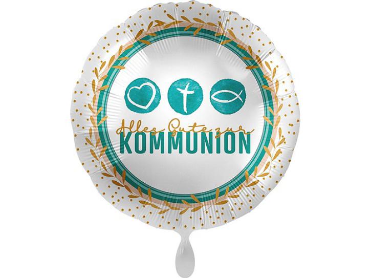 Folienballon Kommunion Symbol 43 cm