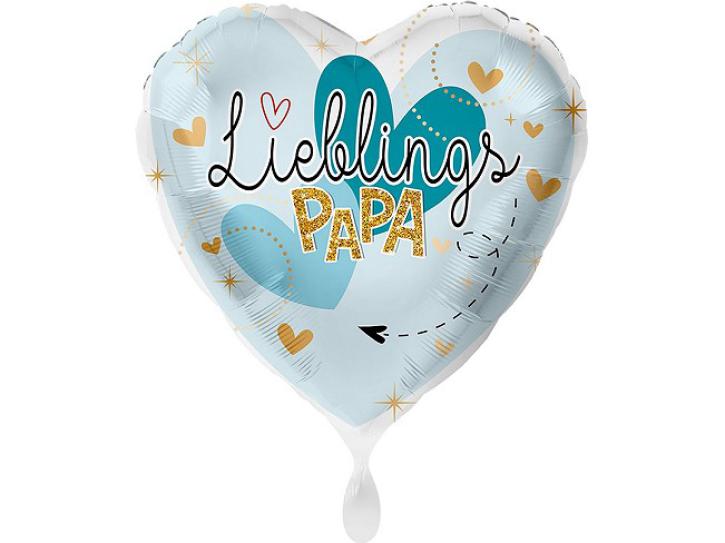 Folienballon Lieblingspapa 43 cm