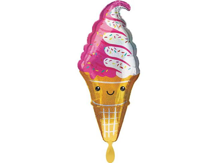 Folienballon Ice Cream Party 104cm