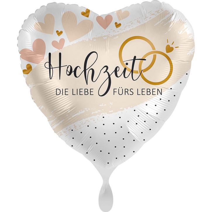 Folienballon Love for life Satin 71cm