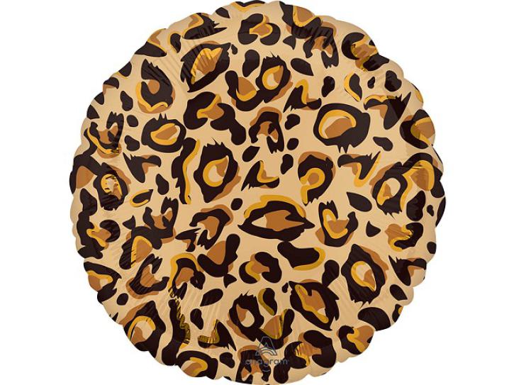 Folienballon Leopard Print 45 cm