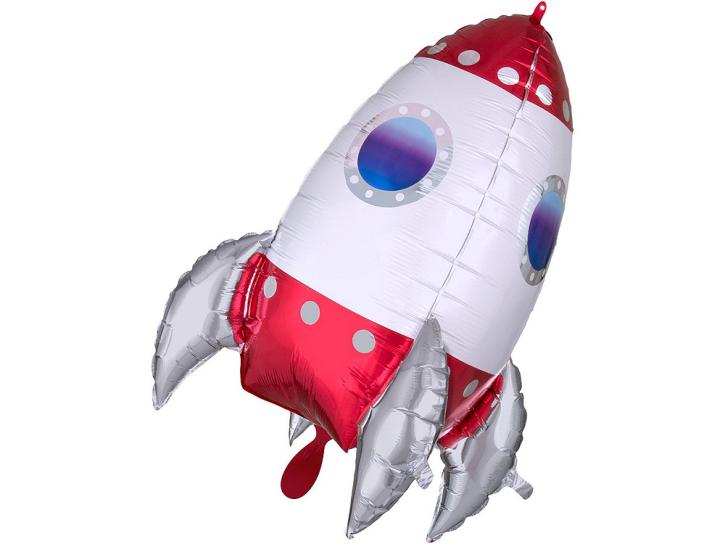 Folienballon Rakete Raumschiff Space