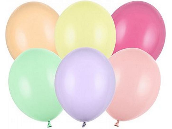 Luftballons pastell 100 Stck.
