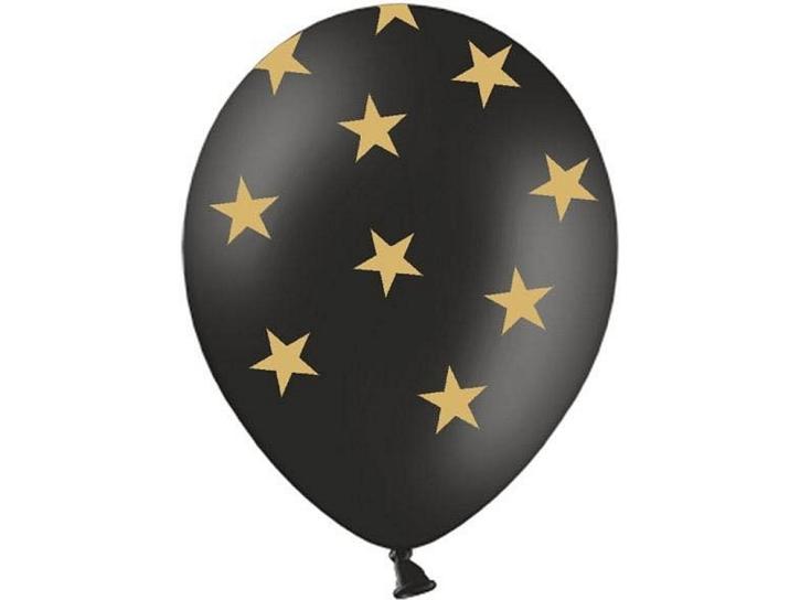 Latexballon Sterne 6 Stk.