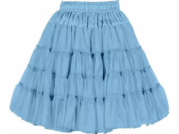 Petticoat hellblau 2-lagig