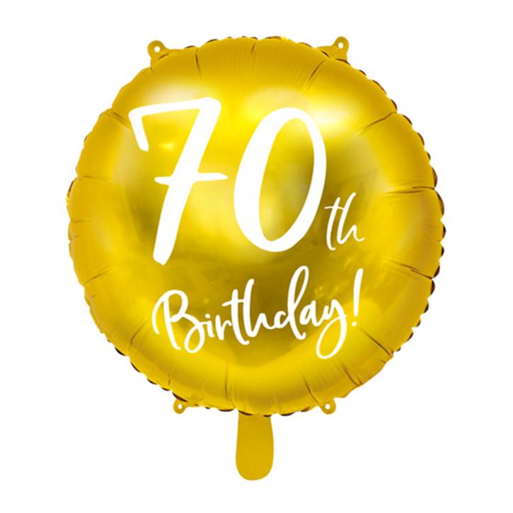 Folienballon 70 th Birthday