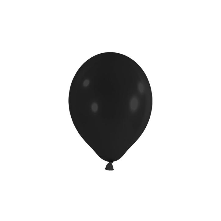 Luftballon mini schwarz 100 Stk.