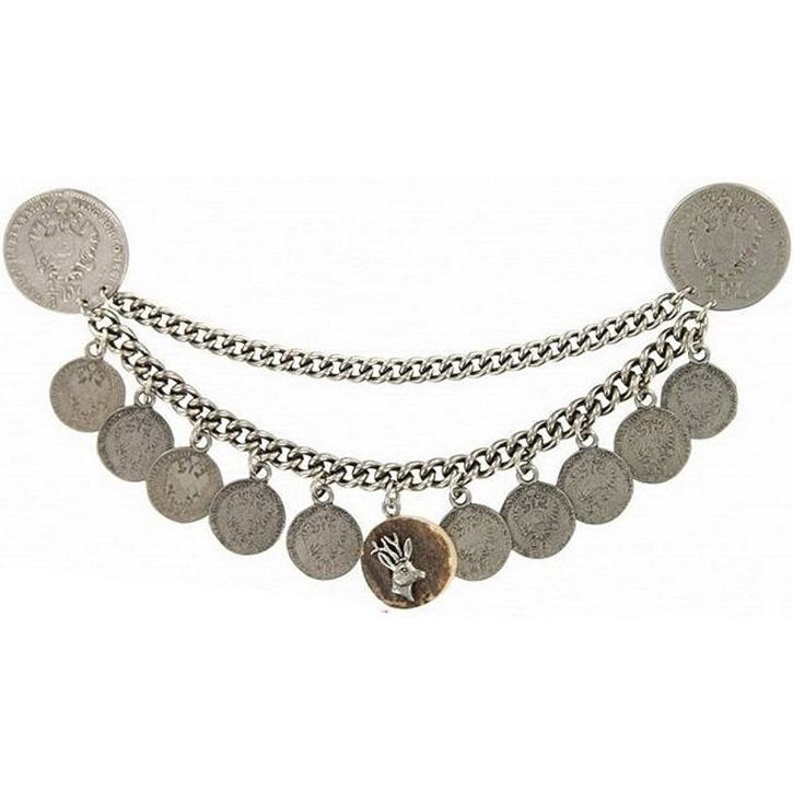 Bavarische Kette Charivari silber