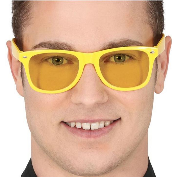 Brille gelb