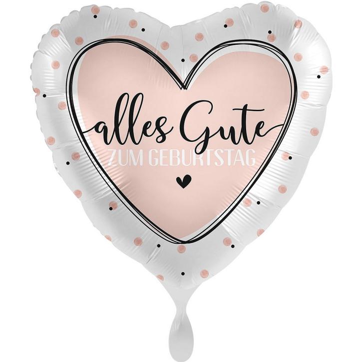 Folienballon Glossy Alles Gute zum Geb 45 cm