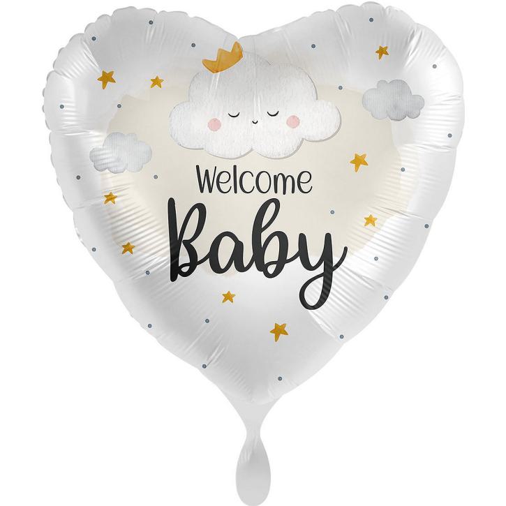 Folienballon Baby welcome