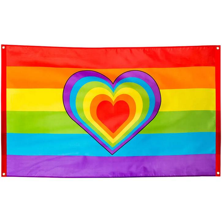Fahne Regenbogen 150x90cm