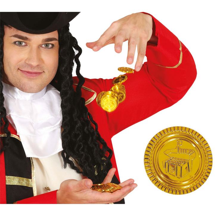 Münzen goldfarbig 25 Stck.