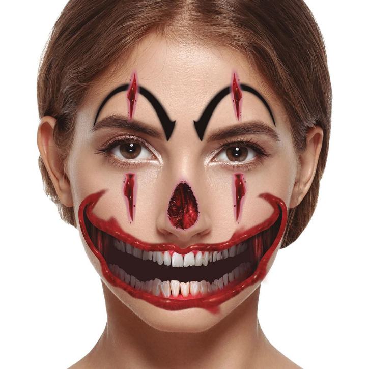 Clown Klebe Tattoo