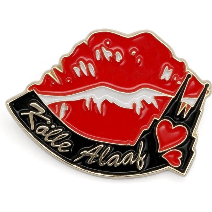 Karnevalspin Kölle Alaaf Lippen