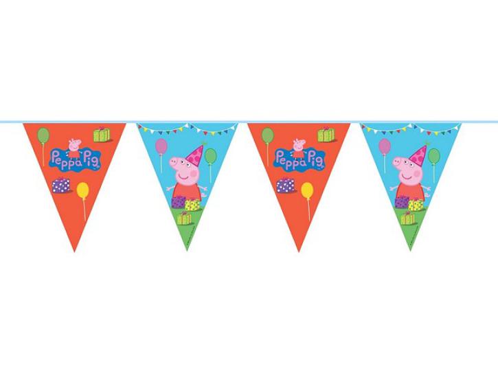 Wimpelkette Peppa Pig 10m