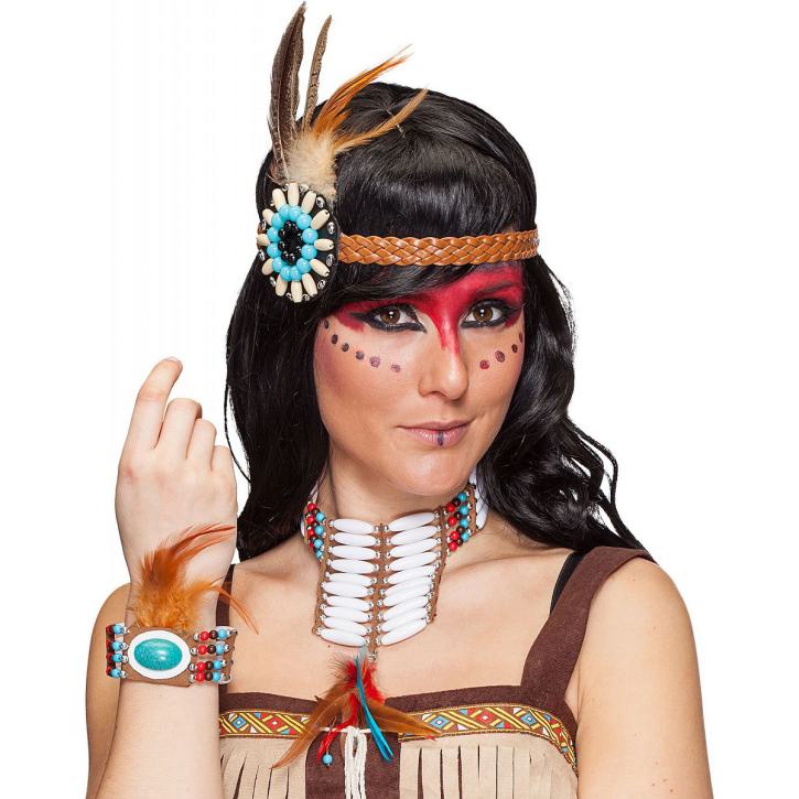 Indianer Schmuck-Set Iowa