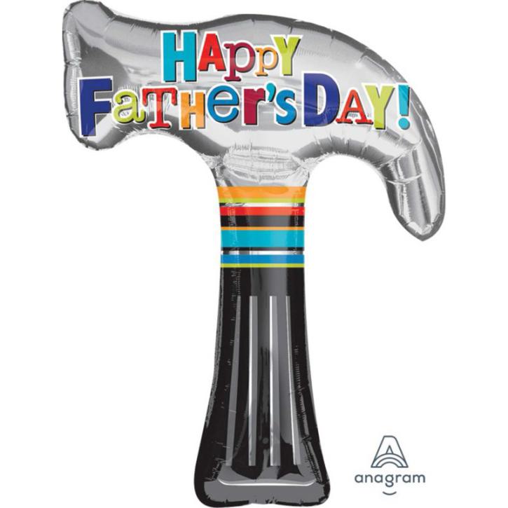 Folienballon Hammer Happy Fathers Day