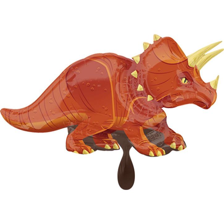 Folienballon Dino Triceratops ca. 106 x 60cm