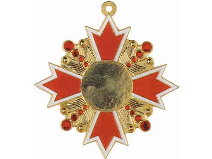 Karnevalsorden rot/weiß