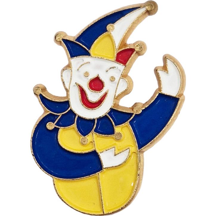 Karnevalspin Clown Eulenspiegel