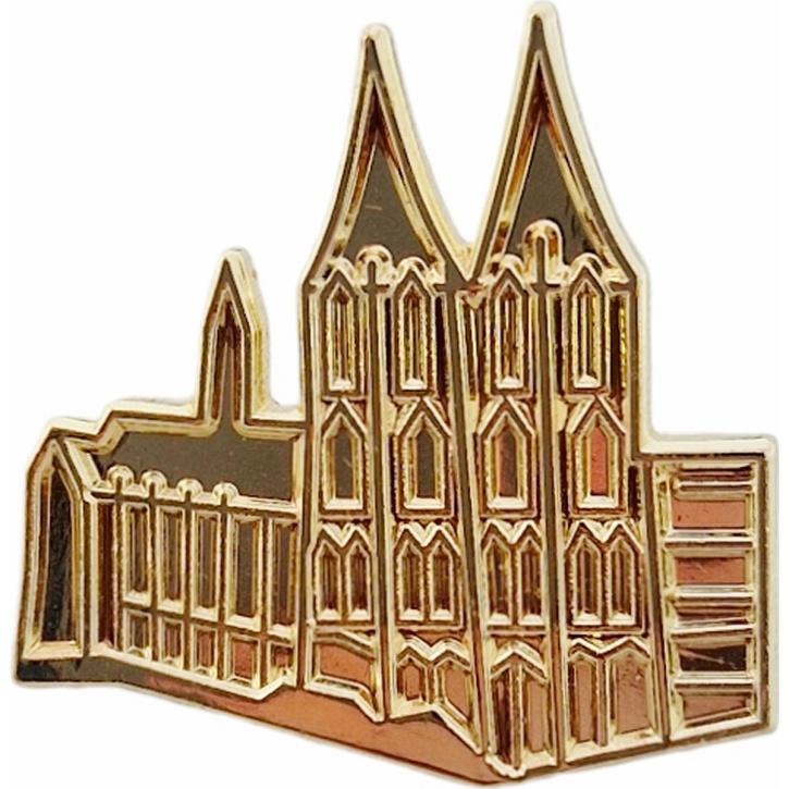 Pin Kölner Dom goldfarbig