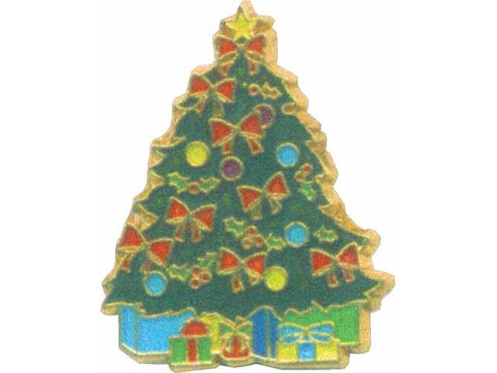 Weihnachtspin Tannenbaum mit Pin