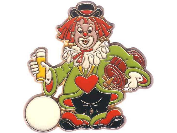 Karnevalspin Clown