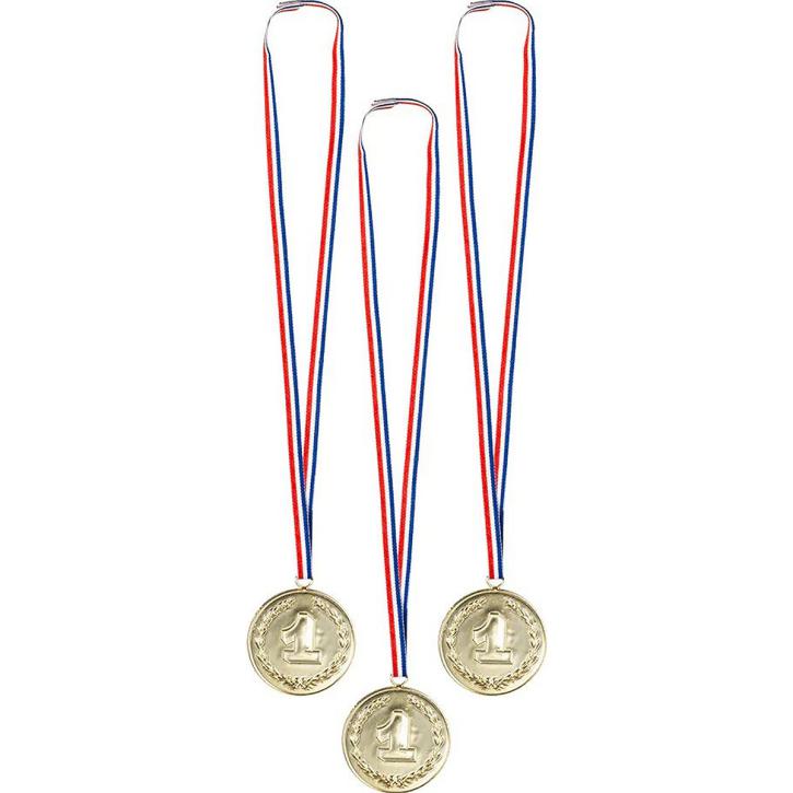 Medaille 1 Winner, 3 Stck.