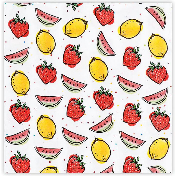 Servietten Fruits 33x33cm