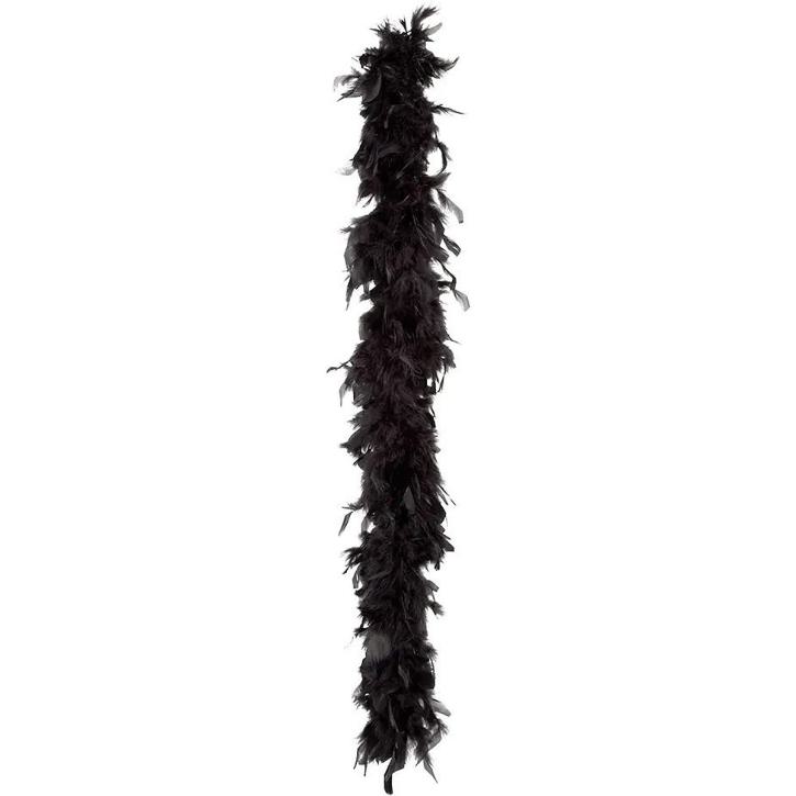 Federboa schwarz 180cm