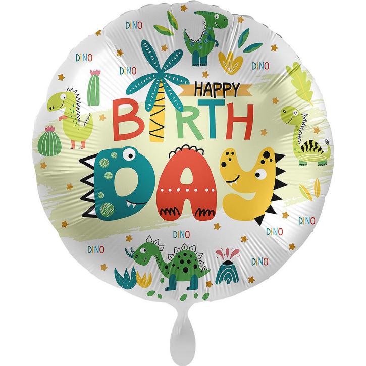 Folienballon Dinoland Birthday 45 cm