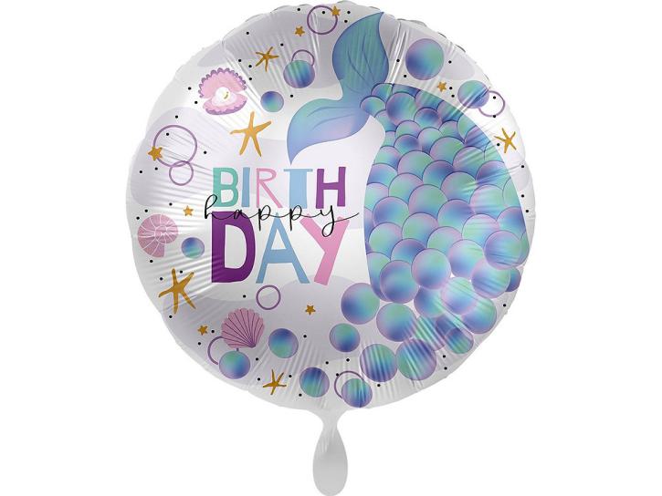 Folienballon Mermaid Birthday