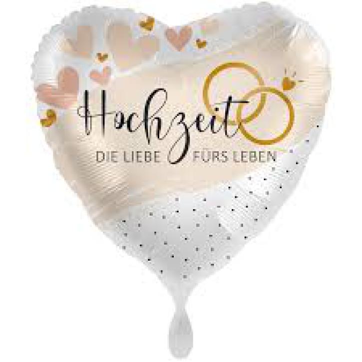 Folienballon Love for life Satin