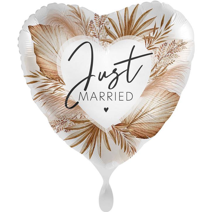 Folienballon Just Married Boho Dream