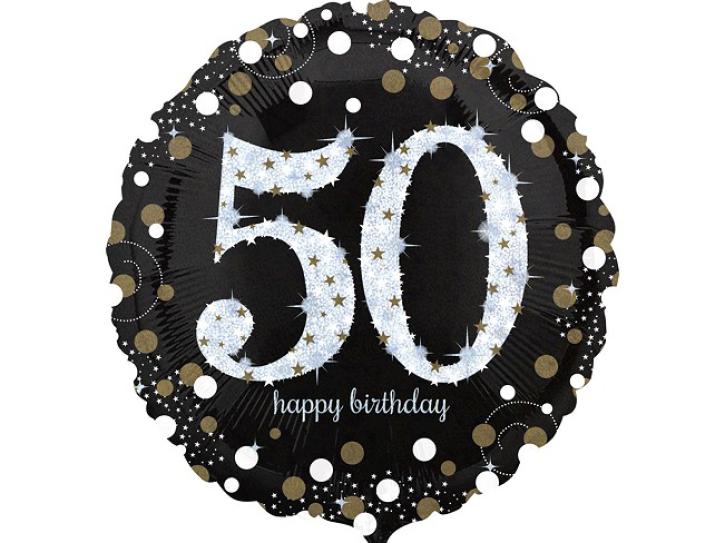 Folienballon 50 celebration