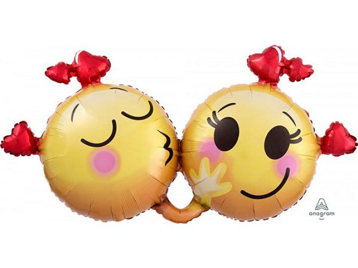 Folienballon Emoticons in Love