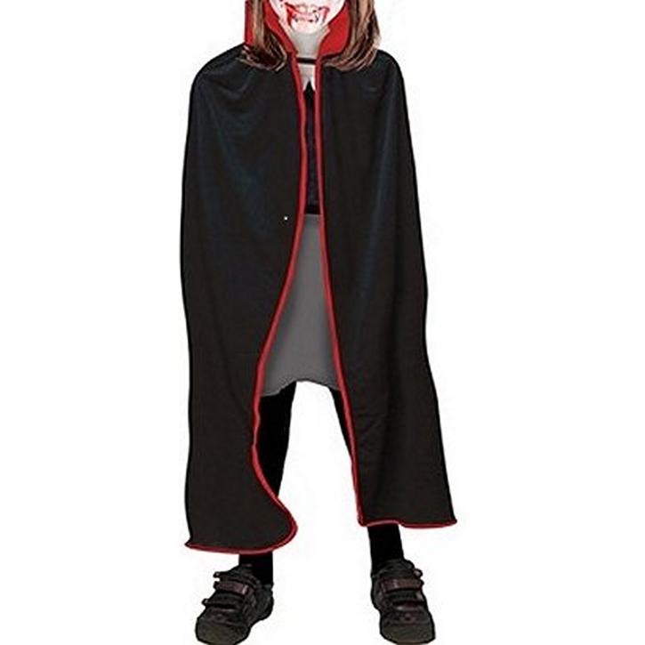 Umhang Vampir schwarz-rot 82cm