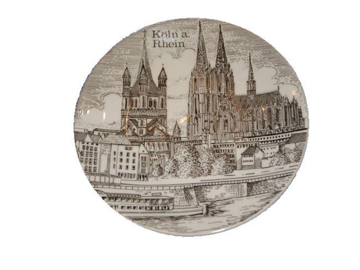 Teller Kölner Dom 14,5 cm